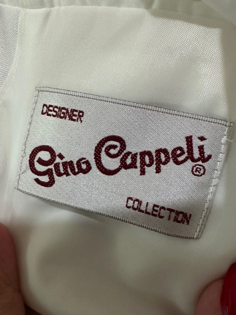 Vintage 1970s GINO CAPPELI White 2-Piece Suit - Mens Cut - Disco/Studio 54